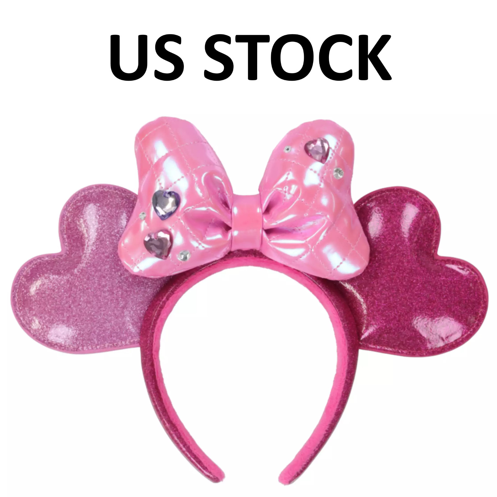 Tokyo Disney Minnie Heart Ears Headband Pink Pal-Palooza Funderland【US STOCK】 Tokyo Disney Minnie Heart Ears Headband Pink Pal-Palooza Funderland【US STOCK】