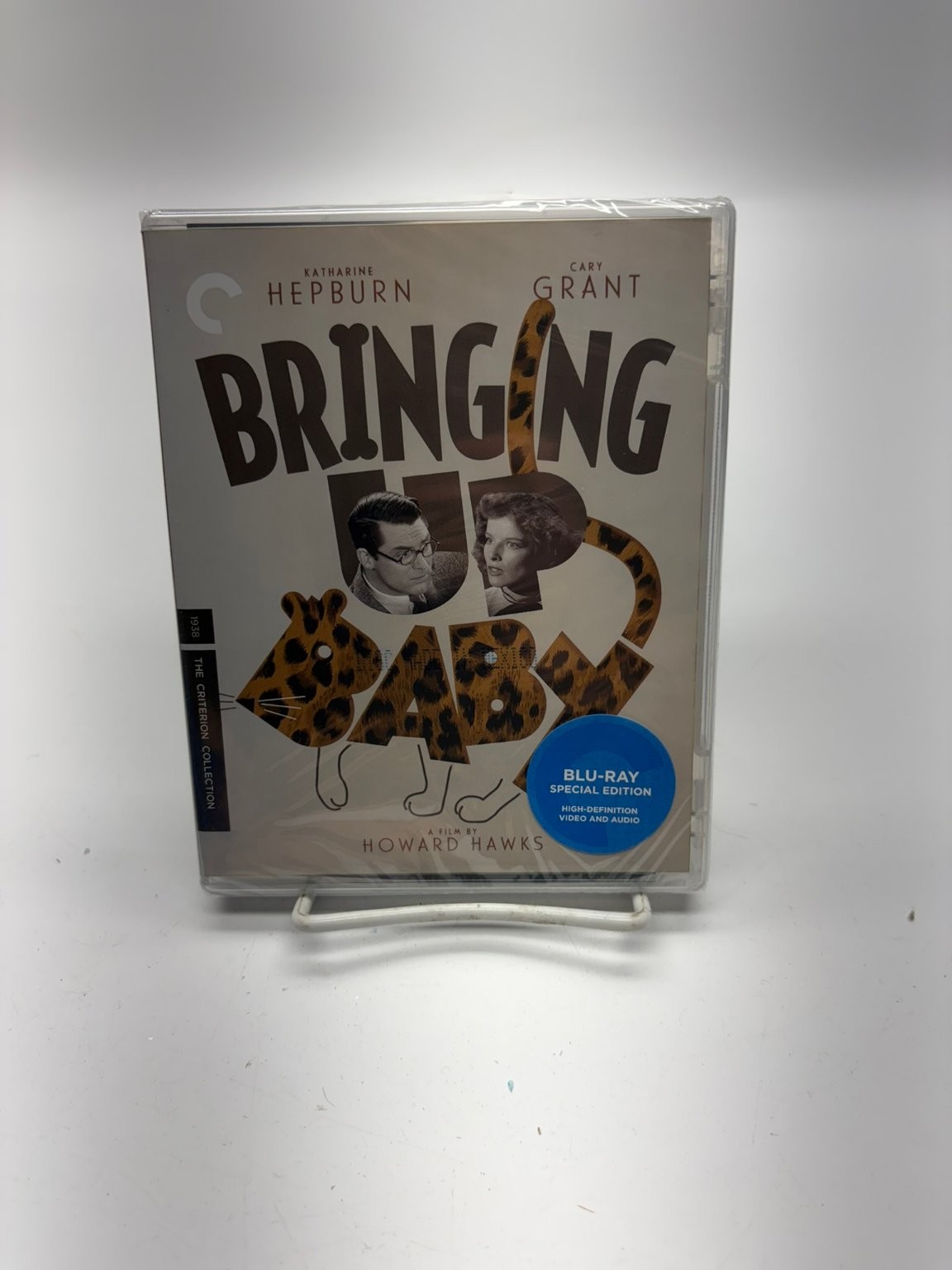 Bringing Up Baby Blu-ray 1938 Criterion Katharine Hepburn Cary Grant Howard