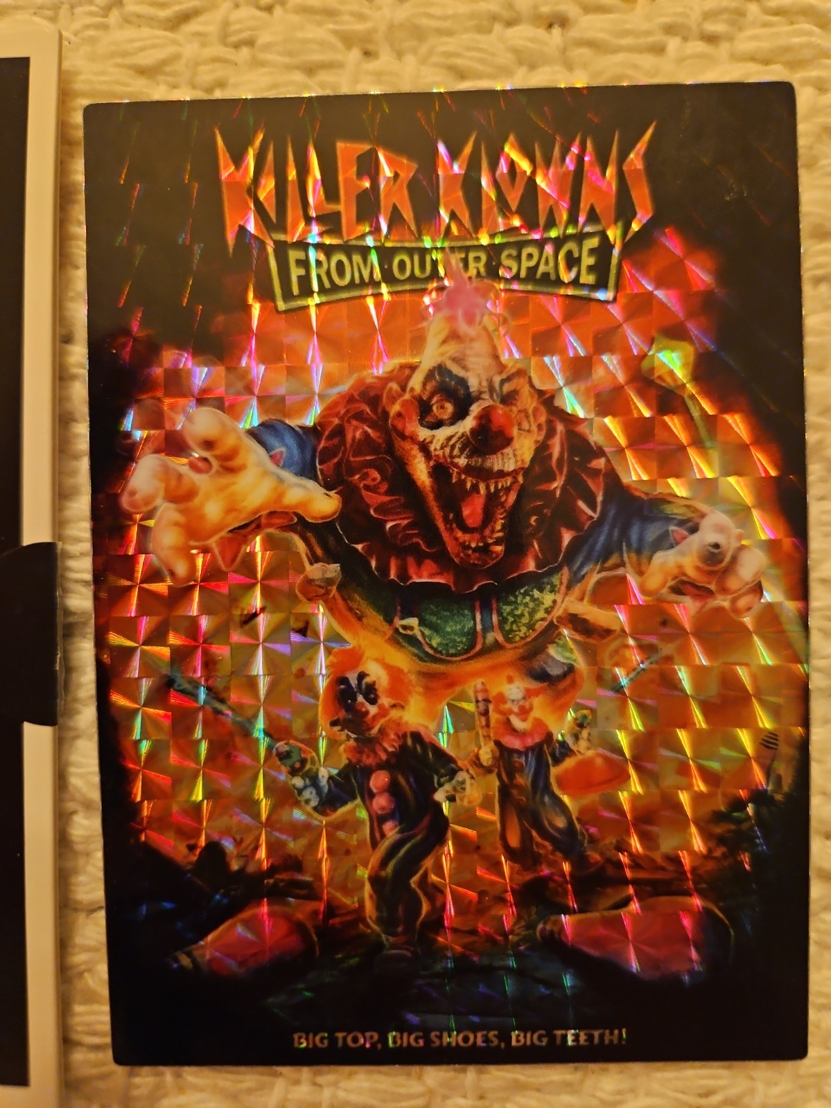 Vtg 80's 90's Killer Klowns From Outerspace Prism Vending Machine Sticker. Rare Vtg 80's 90's Killer Klowns From Outerspace Prism Vending Machine Sticker. Rare
