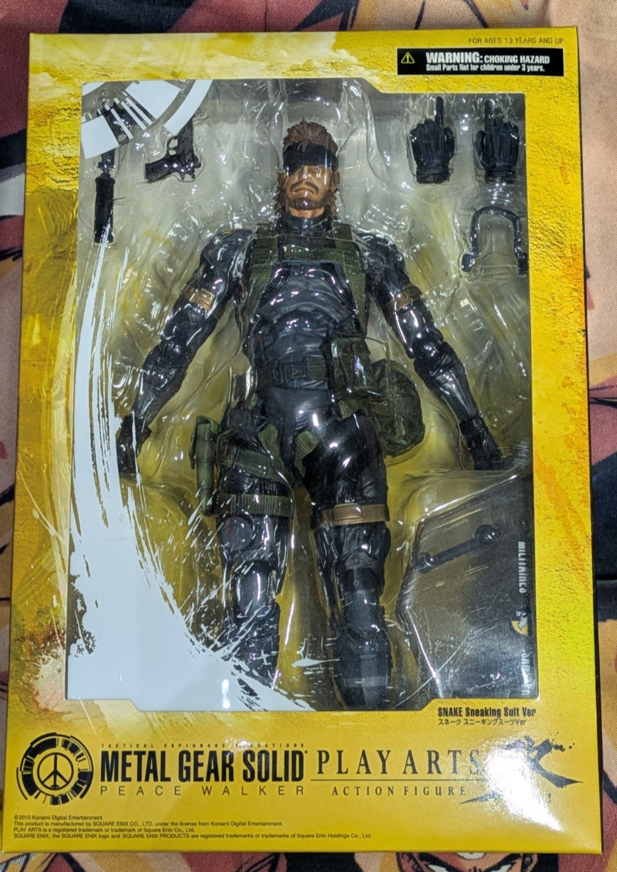 Metal Gear Solid Peace Walker - Naked Snake - Play Arts Kai - Sneaking Suits Metal Gear Solid Peace Walker - Naked Snake - Play Arts Kai - Sneaking Suits