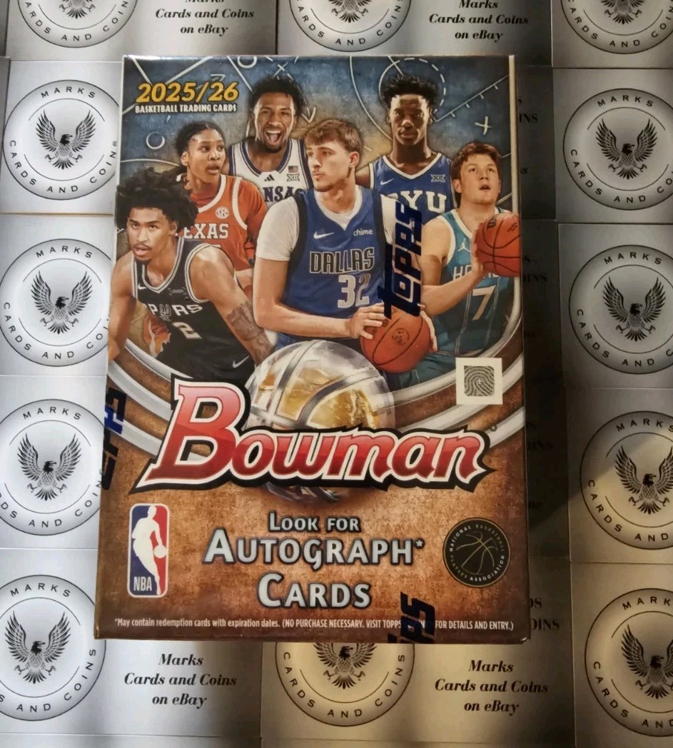 2025-26 Bowman Basketball Blaster Box - Look for Flagg RCs & Autos 2025-26 Bowman Basketball Blaster Box - Look for Flagg RCs & Autos