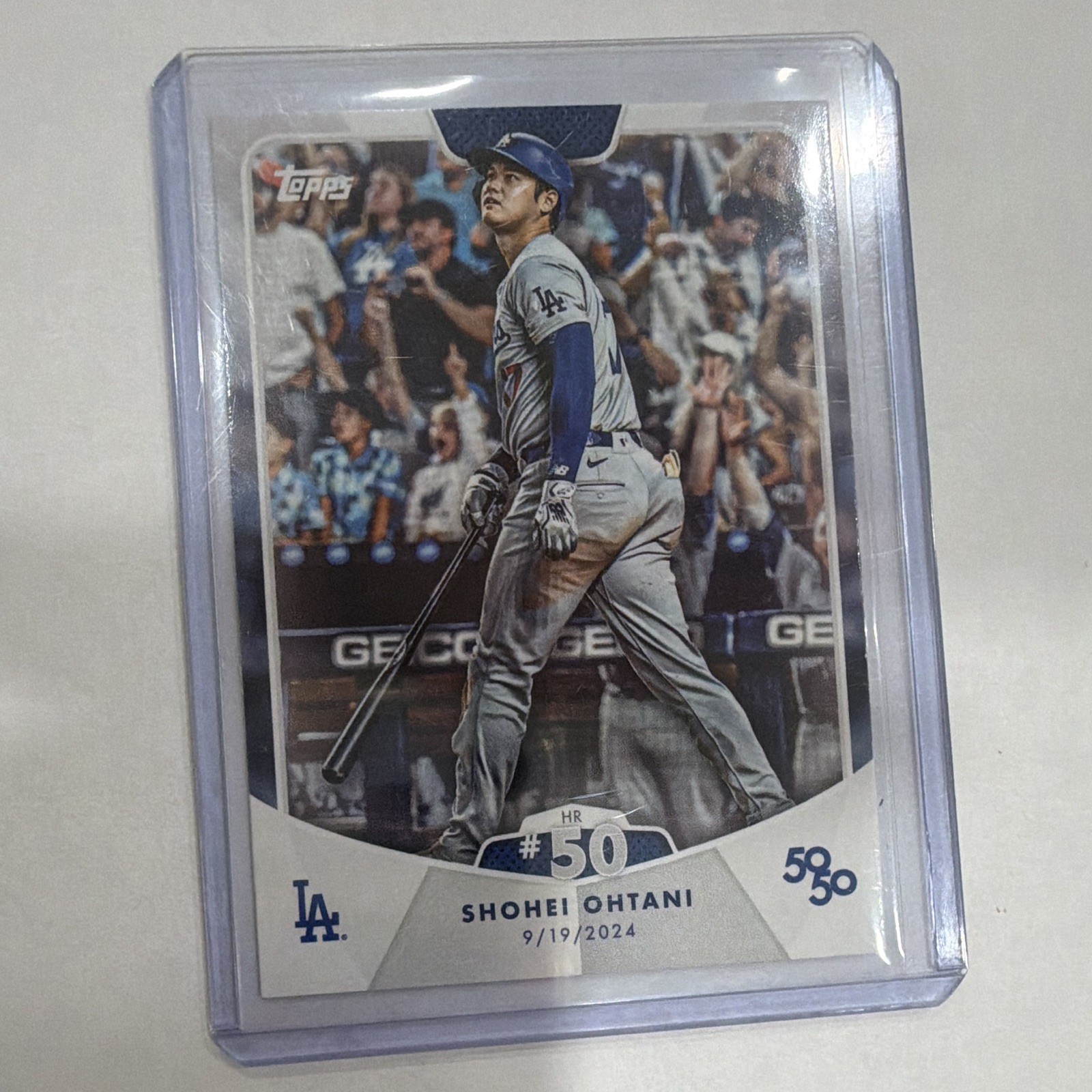 Topps 2024 50/50 Shohei Ohtani Base #100 Los Angeles Dodgers MLB