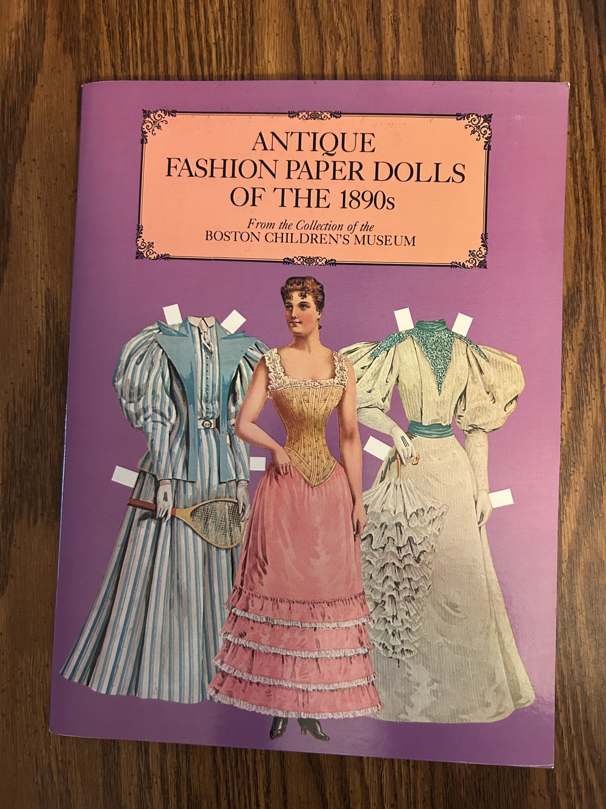 Antique Fashion Paper Dolls of the 1890s Paperback