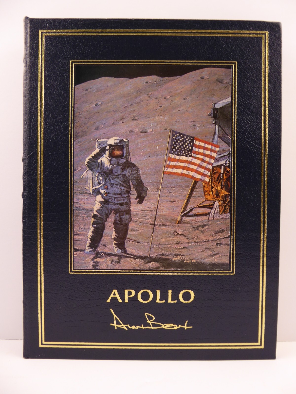 Apollo An Eyewitness Account Alan Bean Leather Bound Signed Limited Edition