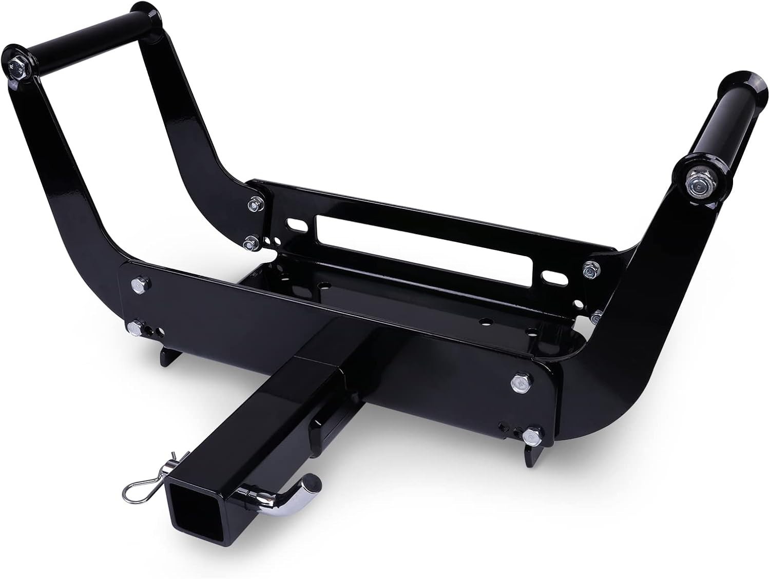 Lightweight Foldable Winch Mount Plate for Recovery - Fits 8,000 to 15,000 lbs