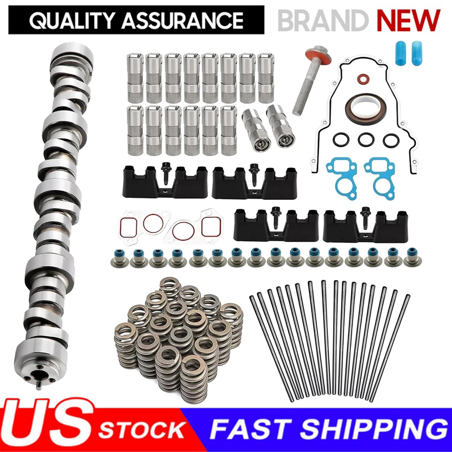 Sloppy Mechanics Stage 2 Cam Lifters Kit For LS1 4.8 5.3 5.7 6.0 6.2 LS +7.400