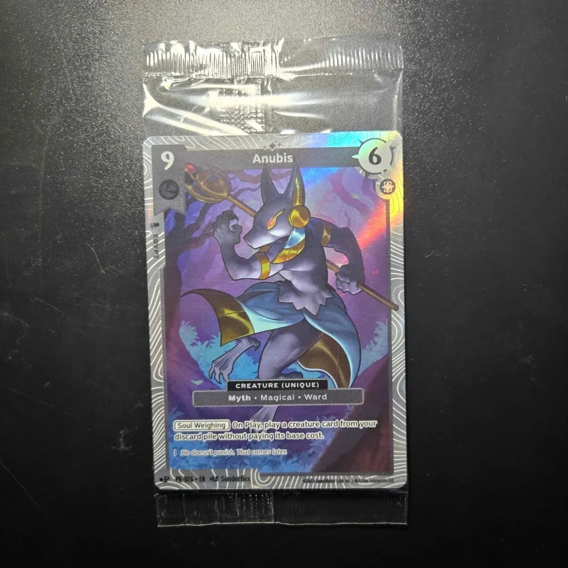 Anubis Sealed Promo Metazoo TCG 2026 PR-026 Dynamic Deck Card