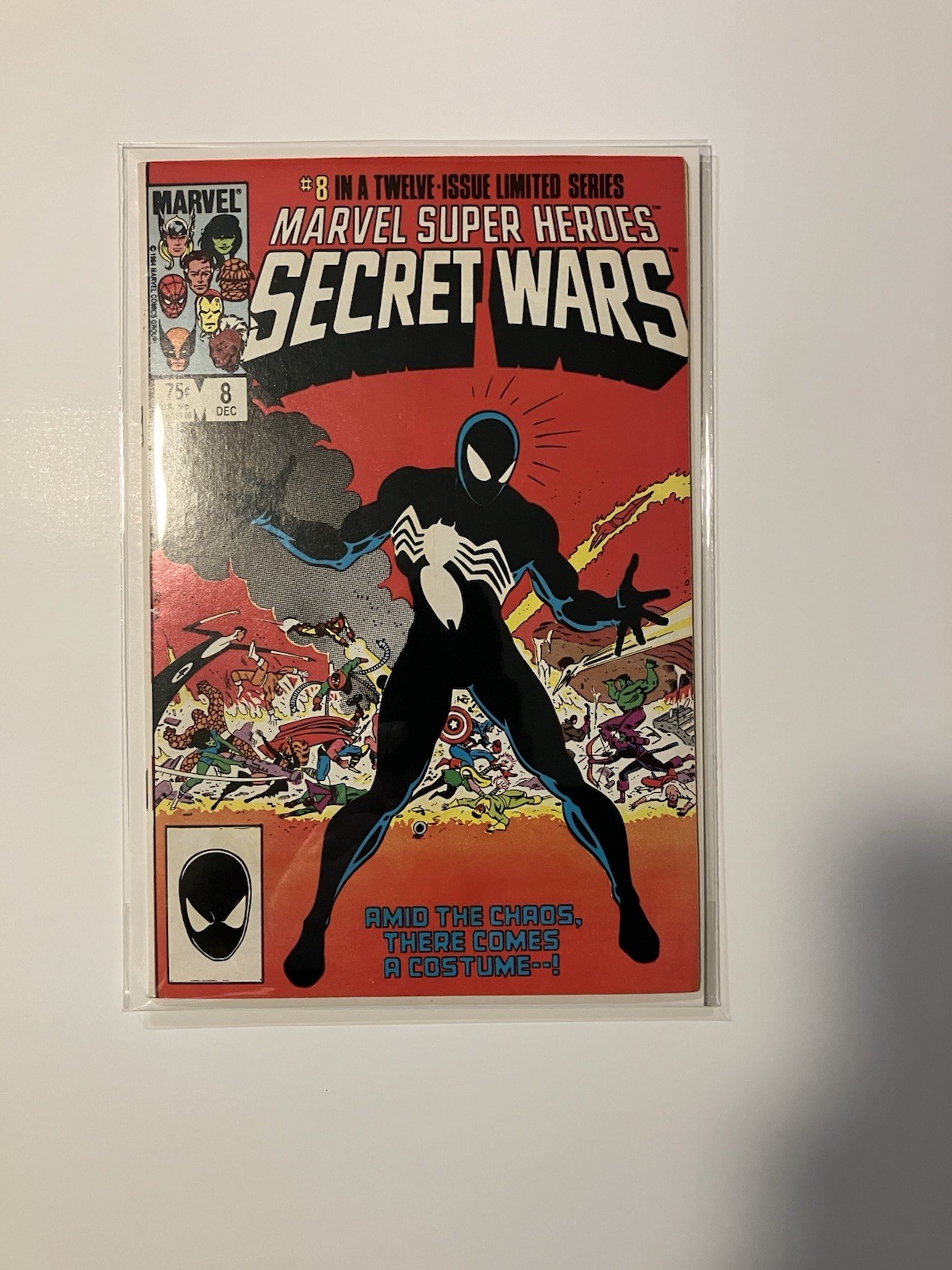 Marvel Comics Marvel Super Heroes Secret Wars #8 (1984) Spider-Man Jim Shooter
