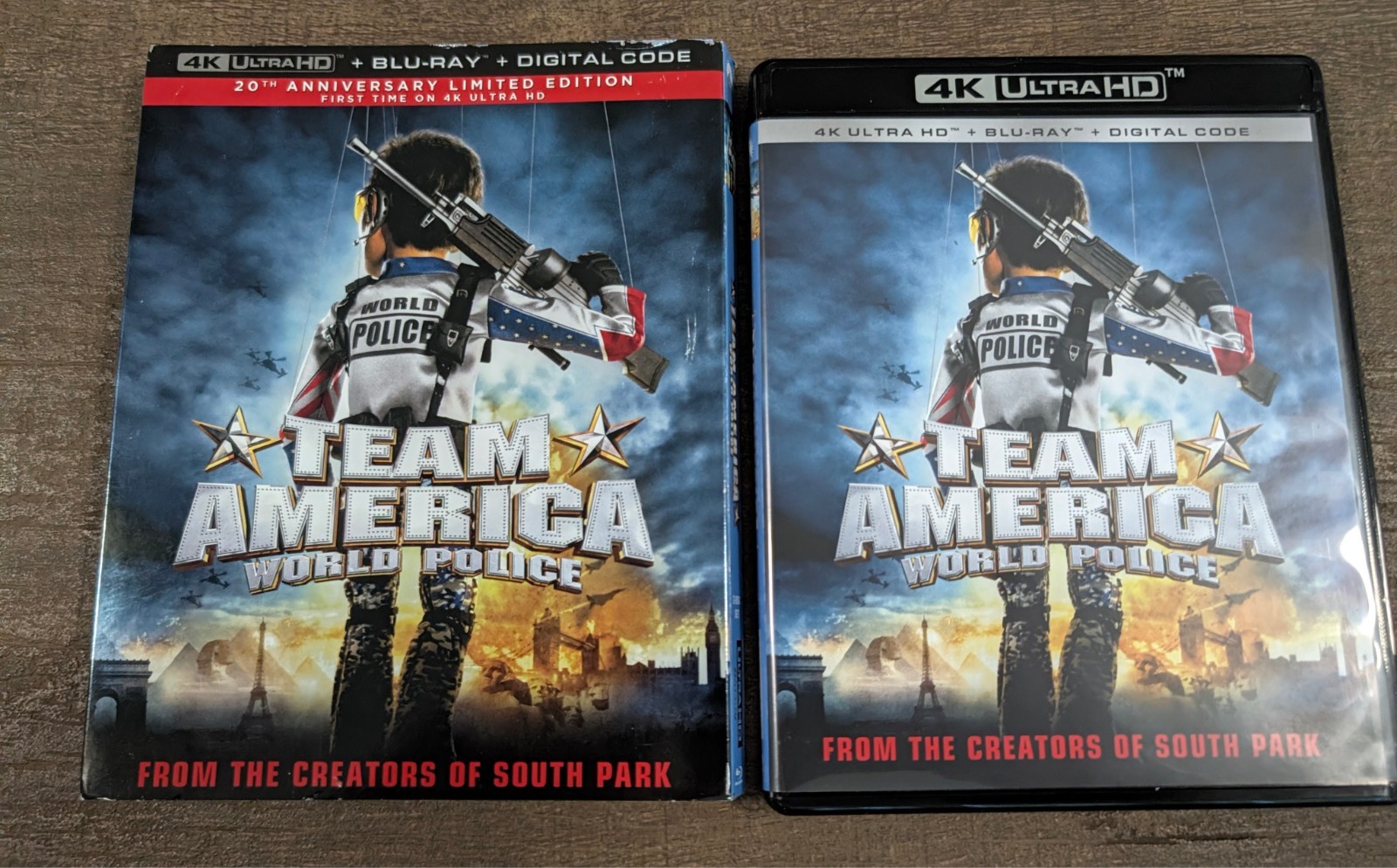 Team America: World Police (2004) – 20th Anniversary 4K UHD with Slipcover