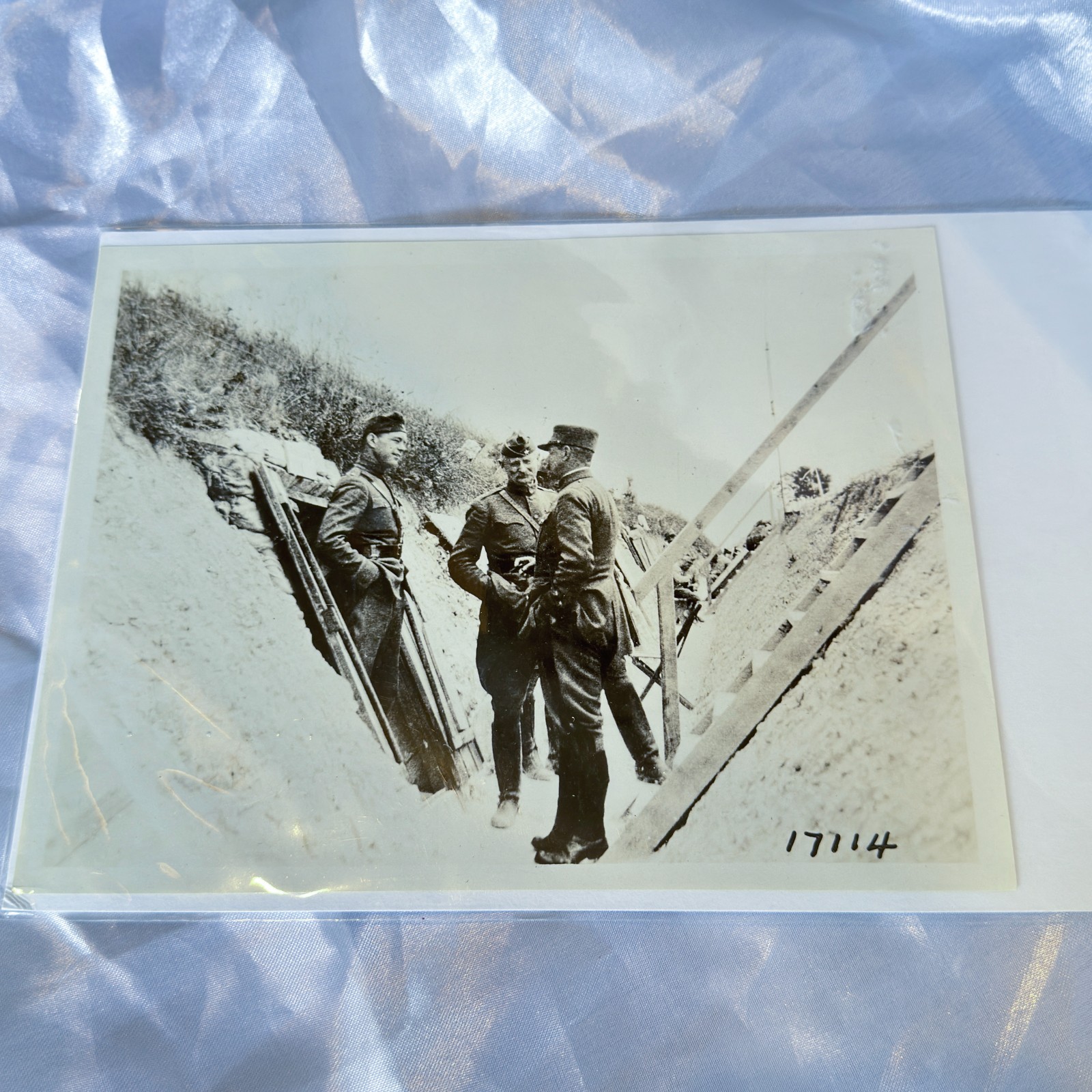 Original WWI 1918 Allied Exposition Photo, 