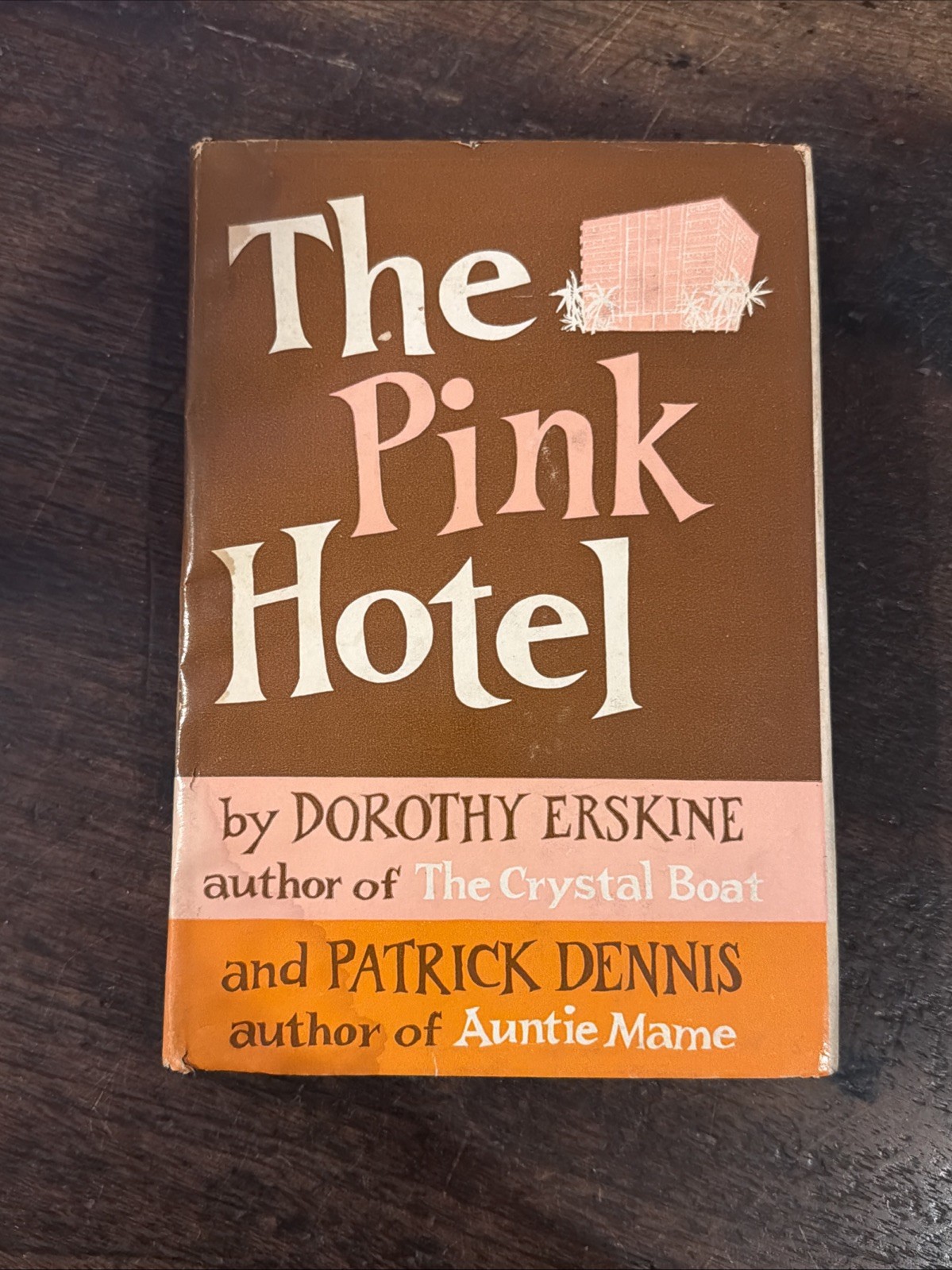 The Pink Hotel Dorothy Erskine Patrick Dennis 1957 Hardcover Dust Jacket Vintage The Pink Hotel Dorothy Erskine Patrick Dennis 1957 Hardcover Dust Jacket Vintage