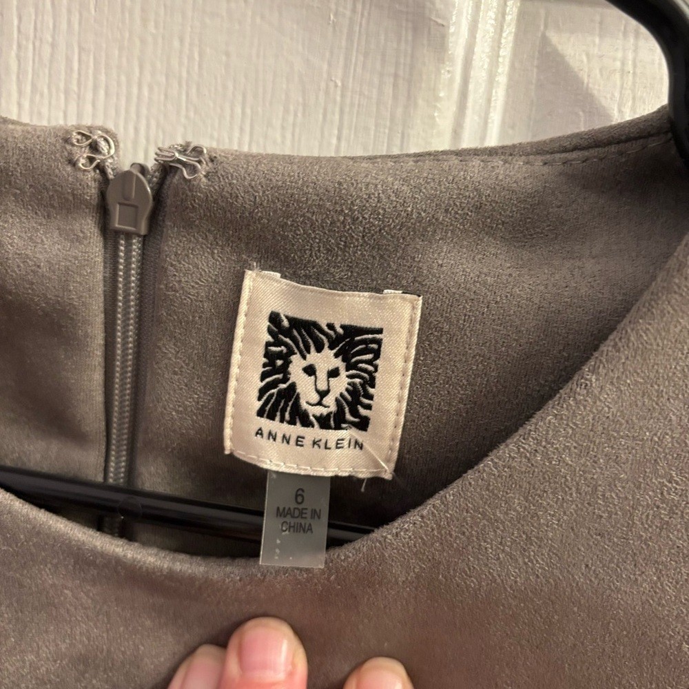 Anne Klein Charcoal Midi Dress