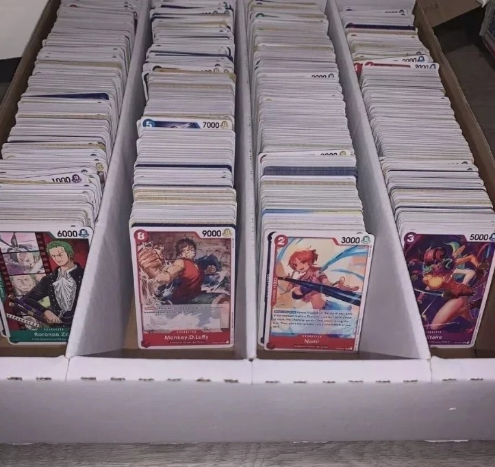 One Piece TCG Card Game 1000 Cards Mixed Lot UNSEARCHED READ DESCRIPTION
