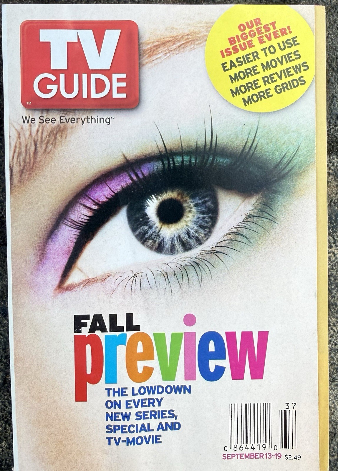 2003 TV GUIDE FALL PREVIEW NEW SHOWS TELEVISION 15 2003 TV GUIDE FALL PREVIEW NEW SHOWS TELEVISION 15