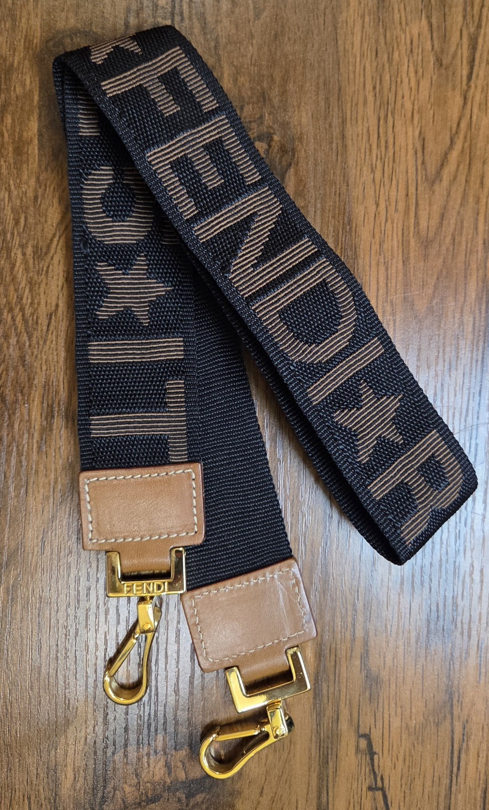 FENDI ROMA ITALY 1925 Clip Shoulder Bag Strap 34\ FENDI ROMA ITALY 1925 Clip Shoulder Bag Strap 34\