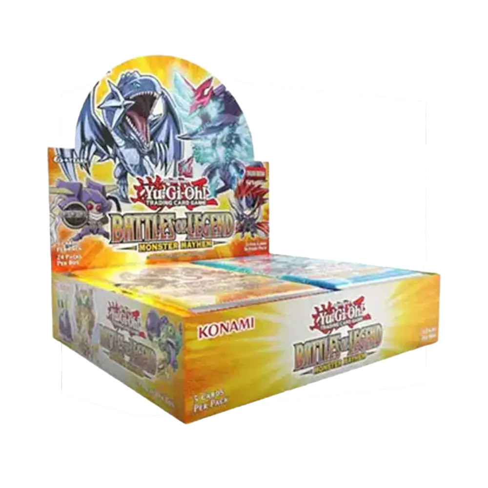 Yugioh Battles of Legend Monster Mayhem Booster Box 1st Edition