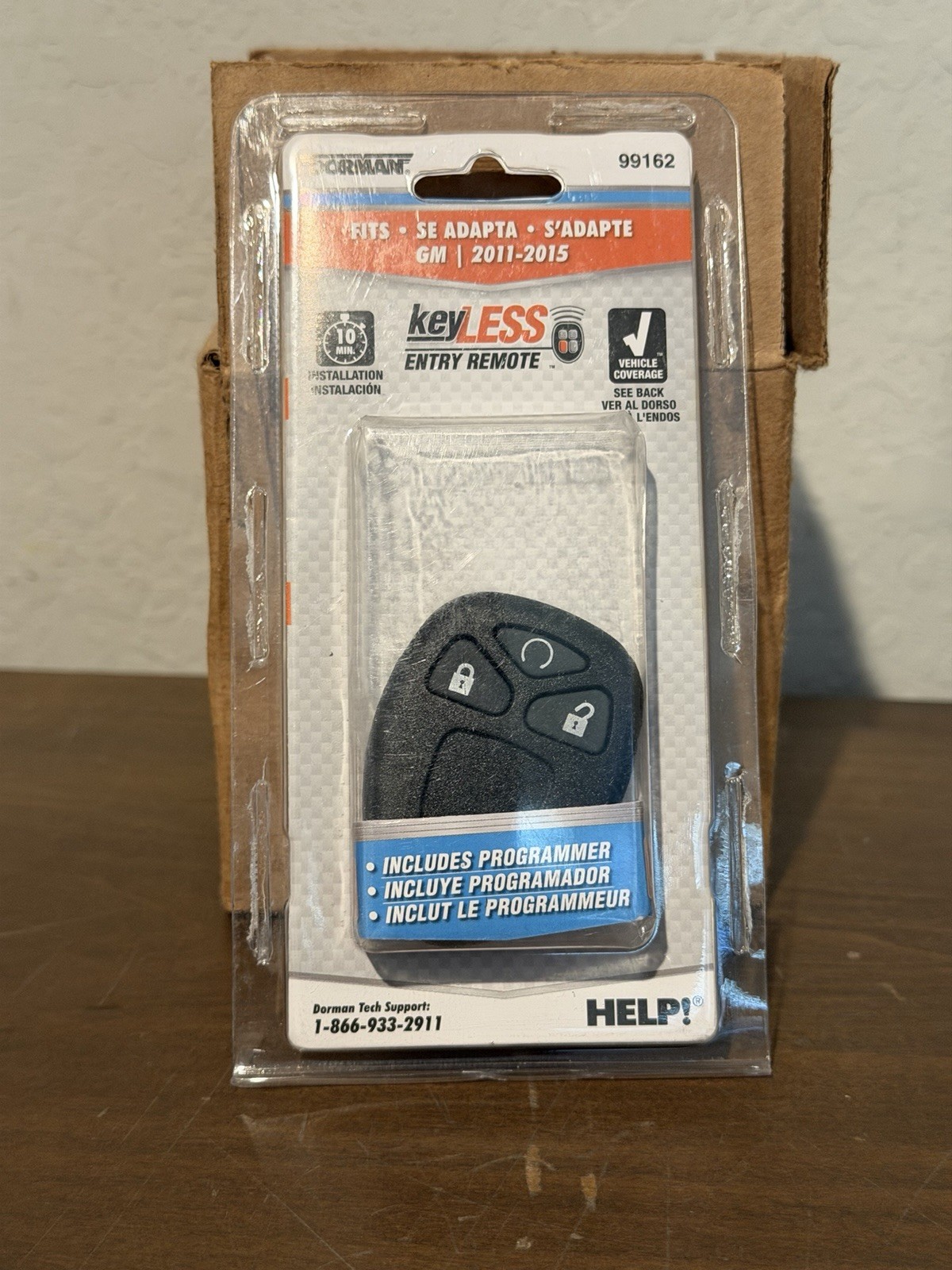 Dorman 99162 Keyless Entry Remote with Programmer 2011-2015 GMC Dorman 99162 Keyless Entry Remote with Programmer 2011-2015 GMC