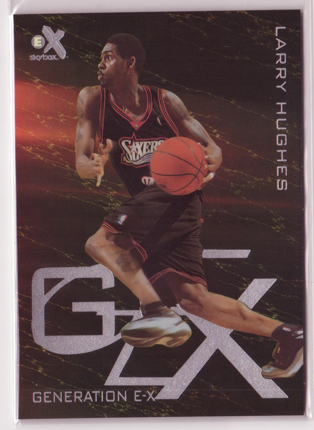 1999-200 Skybox E-X Larry Hughes #11GX Generation E X 76ers 1999-200 Skybox E-X Larry Hughes #11GX Generation E X 76ers