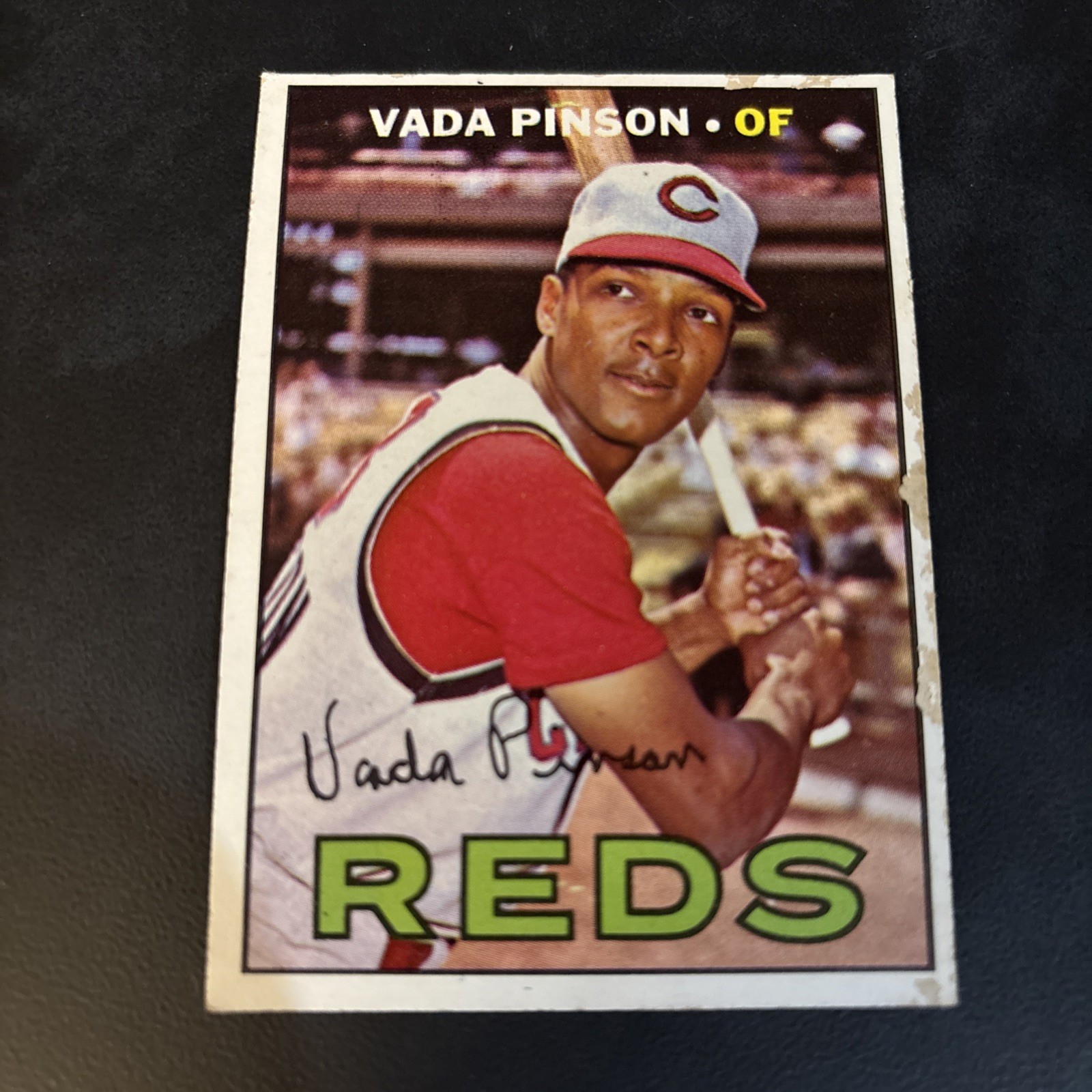 1967 Topps - High # Vada Pinson #550