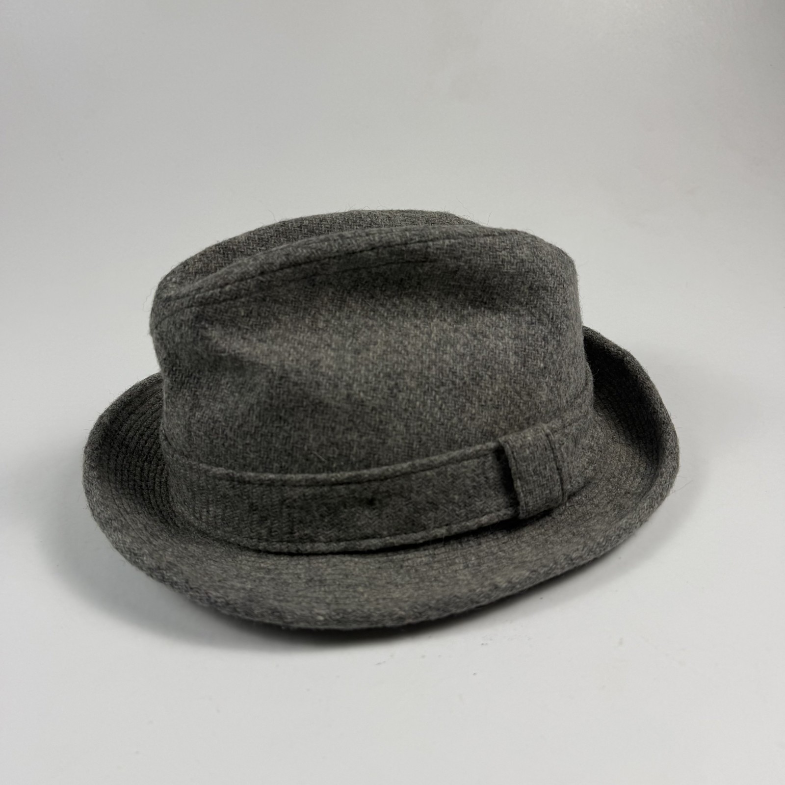 Vintage Dobbs 100% Wool Trilby Fedora Hat 7 1/4 Gray Vintage Dobbs 100% Wool Trilby Fedora Hat 7 1/4 Gray