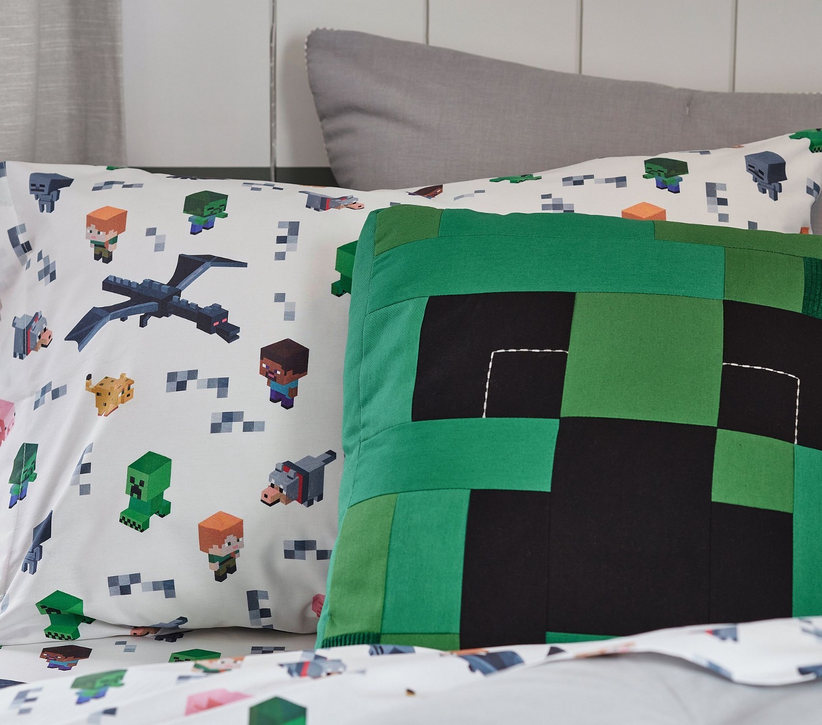FLASH SALE✅Pottery Barn Kids Minecraft Organic Cotton Sheet Set(US STOCK) FLASH SALE✅Pottery Barn Kids Minecraft Organic Cotton Sheet Set(US STOCK)