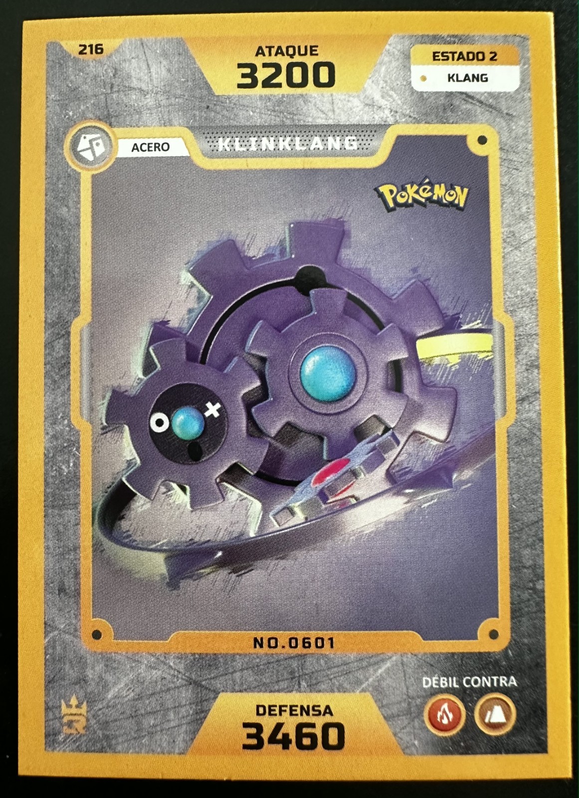 KLINKLANG - POKEMON MASTER JOURNEY ELEMENTOS CCG KLINKLANG - POKEMON MASTER JOURNEY ELEMENTOS CCG