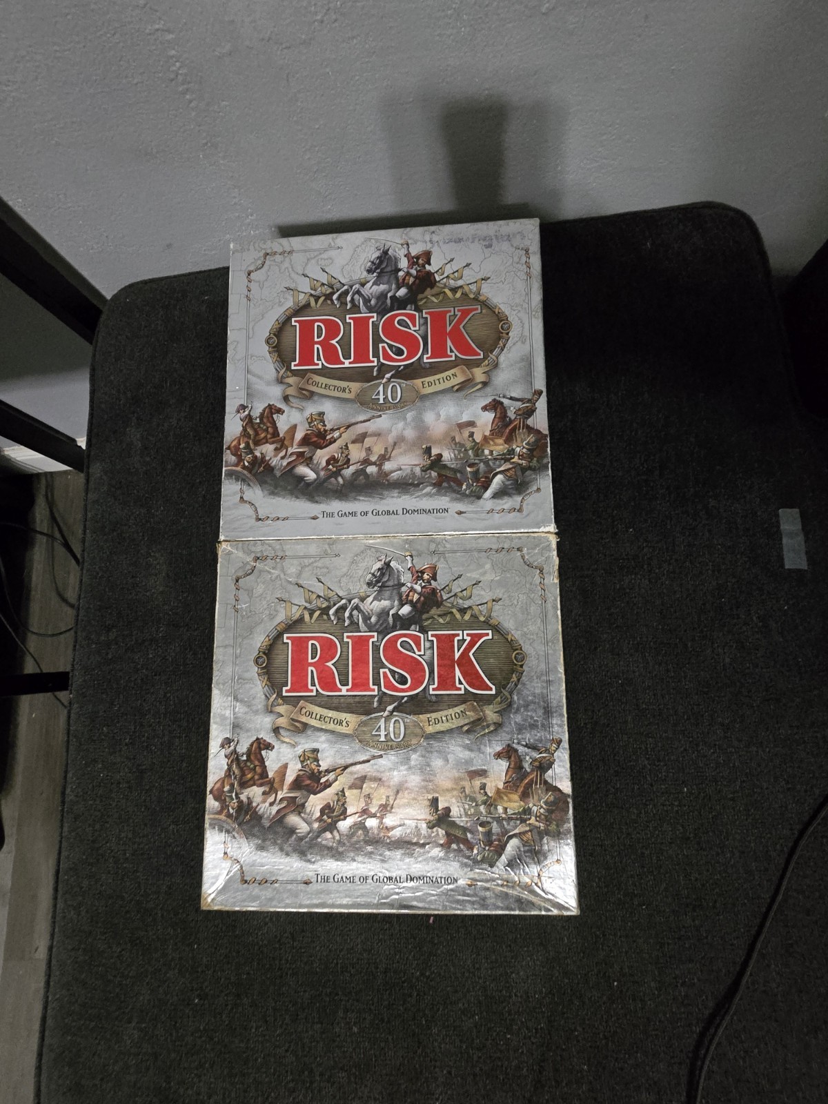 Lot Of 2 Risk 40th Anniversary Collectors Edition Lmtd 1999 Parker Brothers 