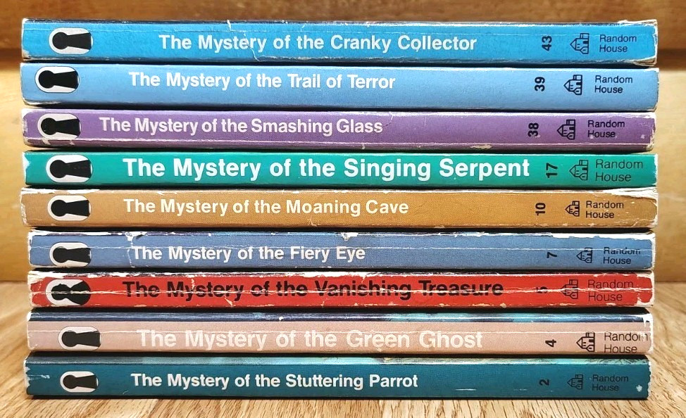 ALFRED HITCHCOCK THE THREE INVESTIGATORS 9 BOOKS LOT KEYHOLE