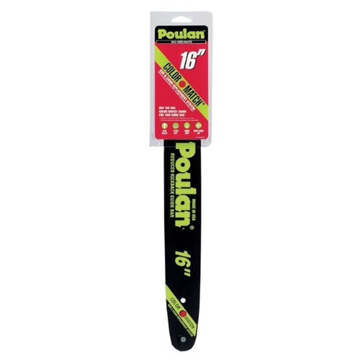 Husqvarna/Poulan Pro 16″ Chainsaw Bar 3/8″ .050 56DL - 52044370 Husqvarna/Poulan Pro 16″ Chainsaw Bar 3/8″ .050 56DL - 52044370