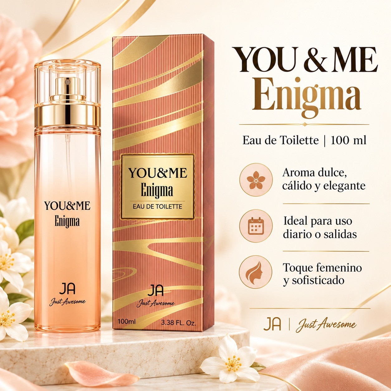 You & Me Enigma Eau De Toilette 100ml 3.38 Fl Oz New In Box You & Me Enigma Eau De Toilette 100ml 3.38 Fl Oz New In Box