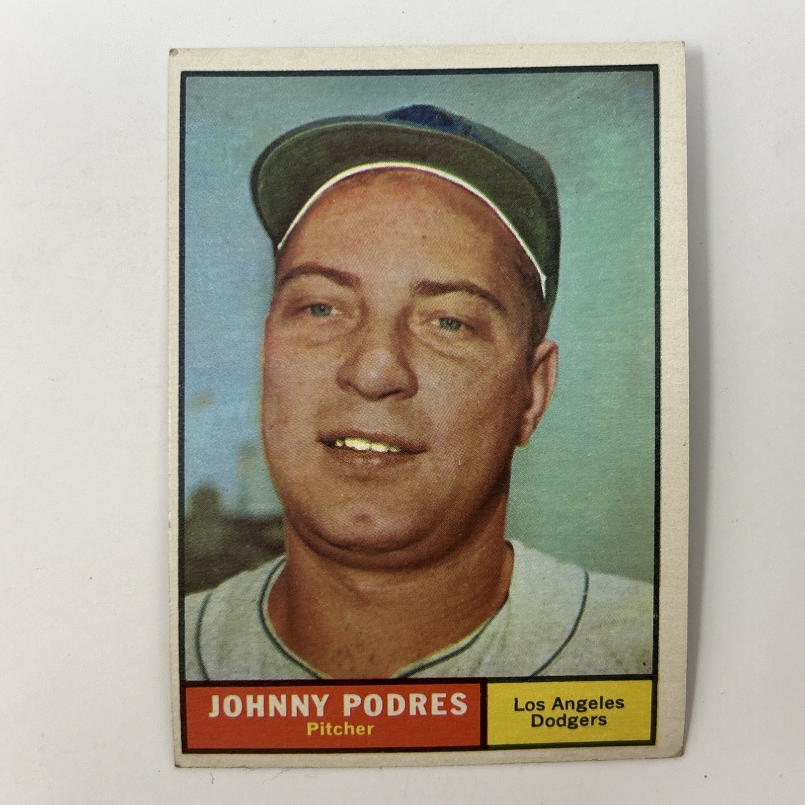 1961 Topps - Johnny Podres #109 1961 Topps - Johnny Podres #109