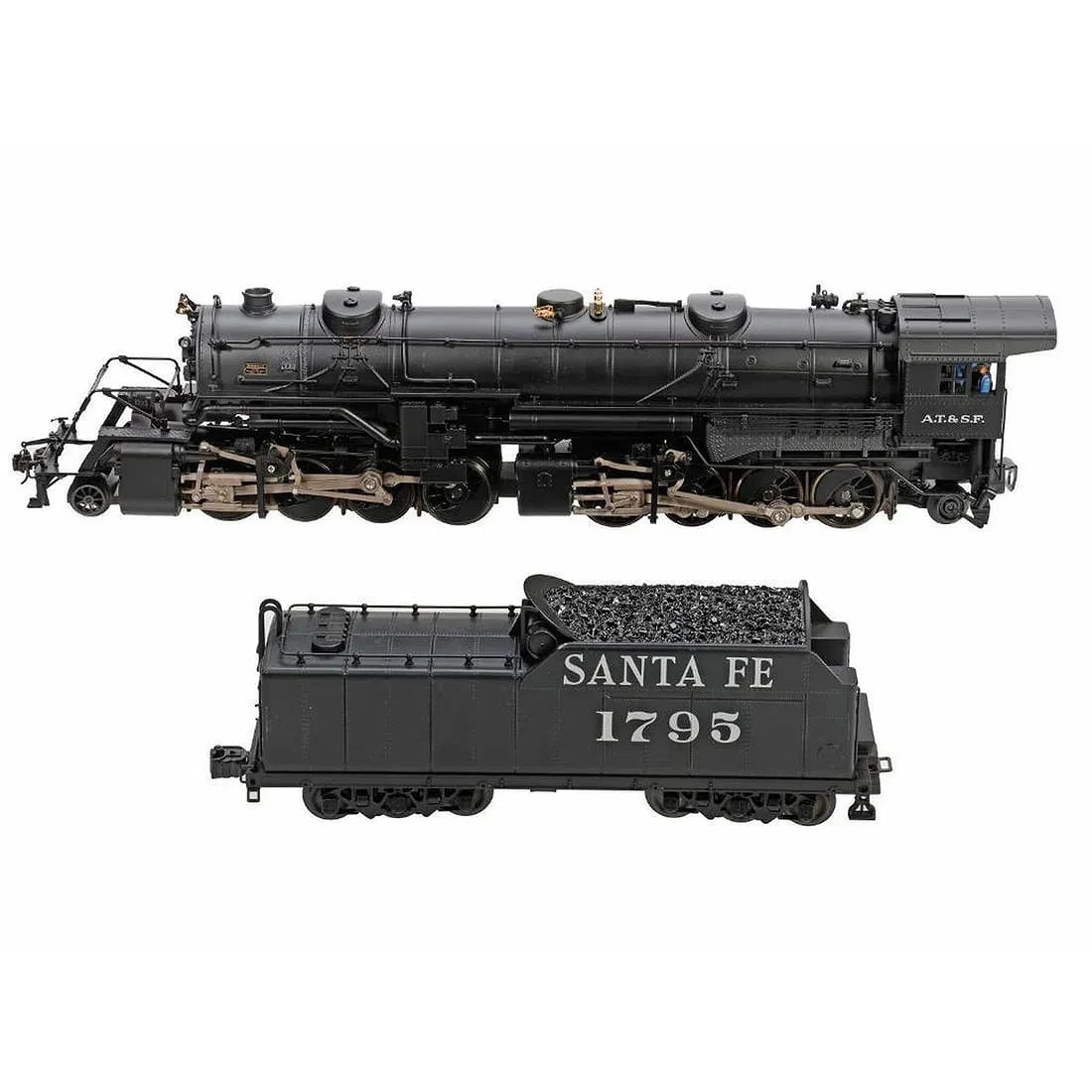 VINTAGE Lionel 6-38030 O Santa Fe 2-8-8-2 Mallet Steam Loco & Tender #1795~w/BOX VINTAGE Lionel 6-38030 O Santa Fe 2-8-8-2 Mallet Steam Loco & Tender #1795~w/BOX