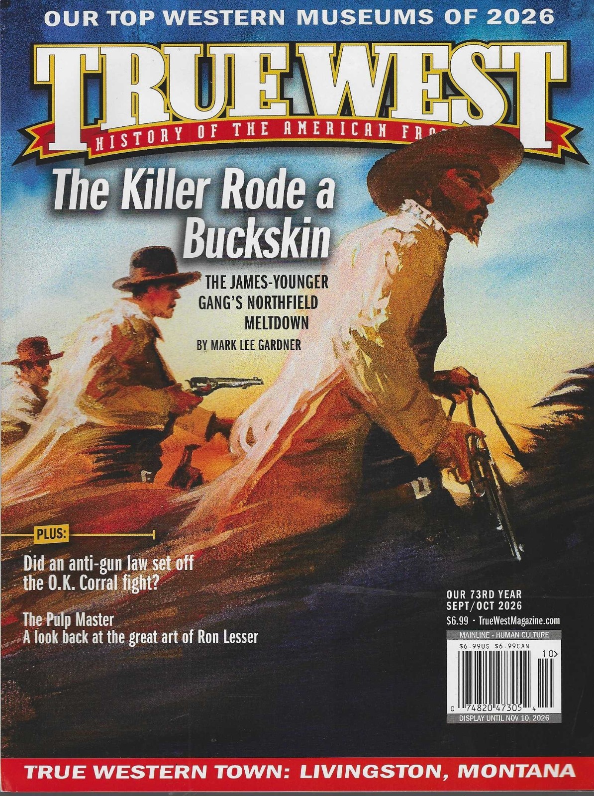 True West Magazine September / October 2026: Killer Road of Buckskin True West Magazine September / October 2026: Killer Road of Buckskin