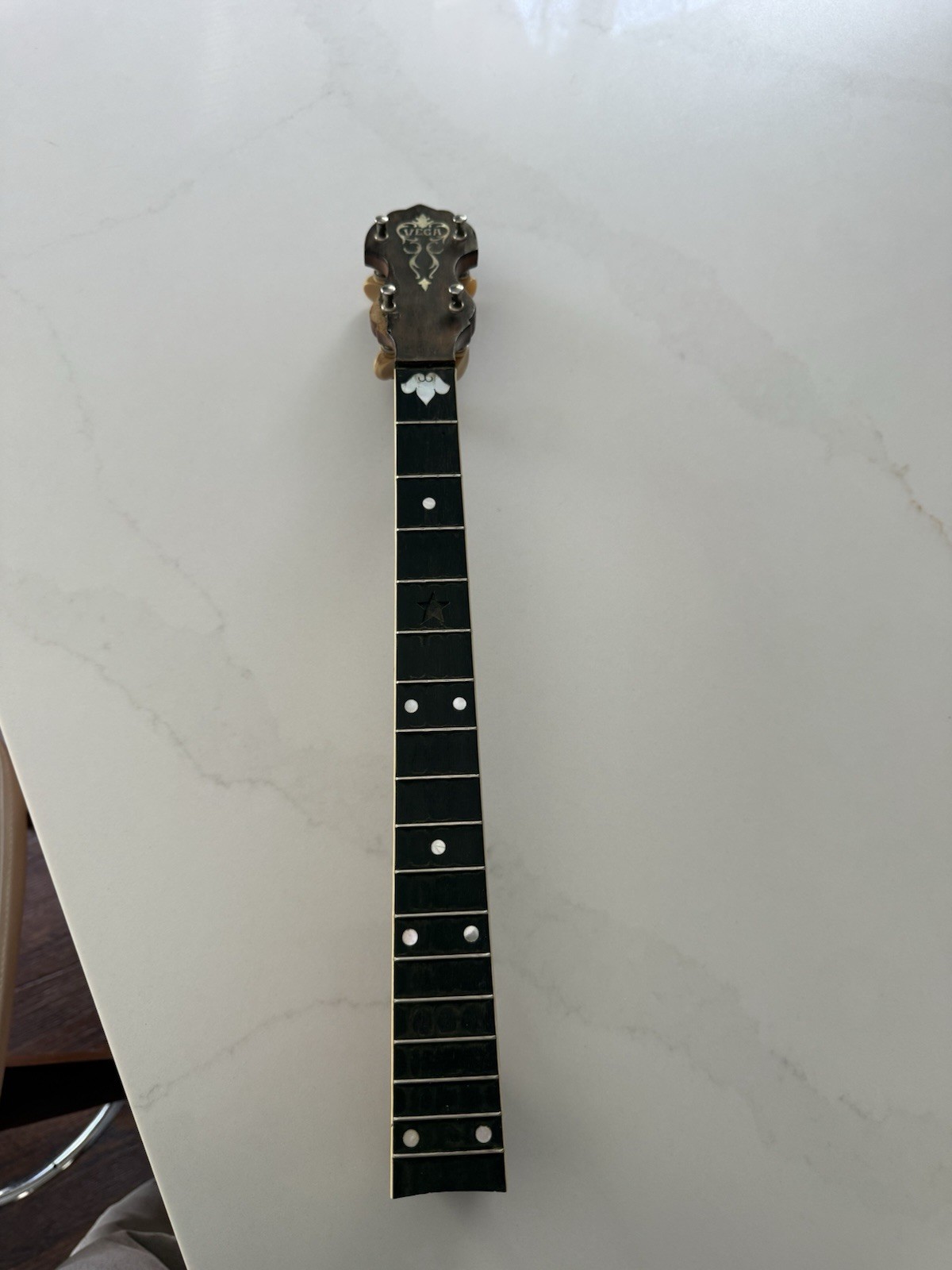 Antique Vega Tenor Banjo Neck 17 Fret Antique Vega Tenor Banjo Neck 17 Fret