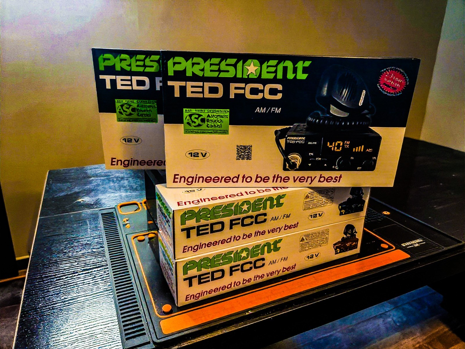 President TED FCC AM/FM Radio in unopened box still in shrinkwrap, ready to ship President TED FCC AM/FM Radio in unopened box still in shrinkwrap, ready to ship