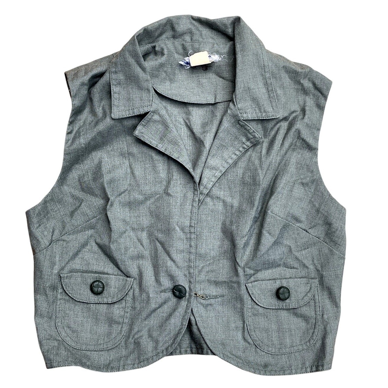 Bobbie Brooks Vest 1970\'s Size 11 Cotton Blend