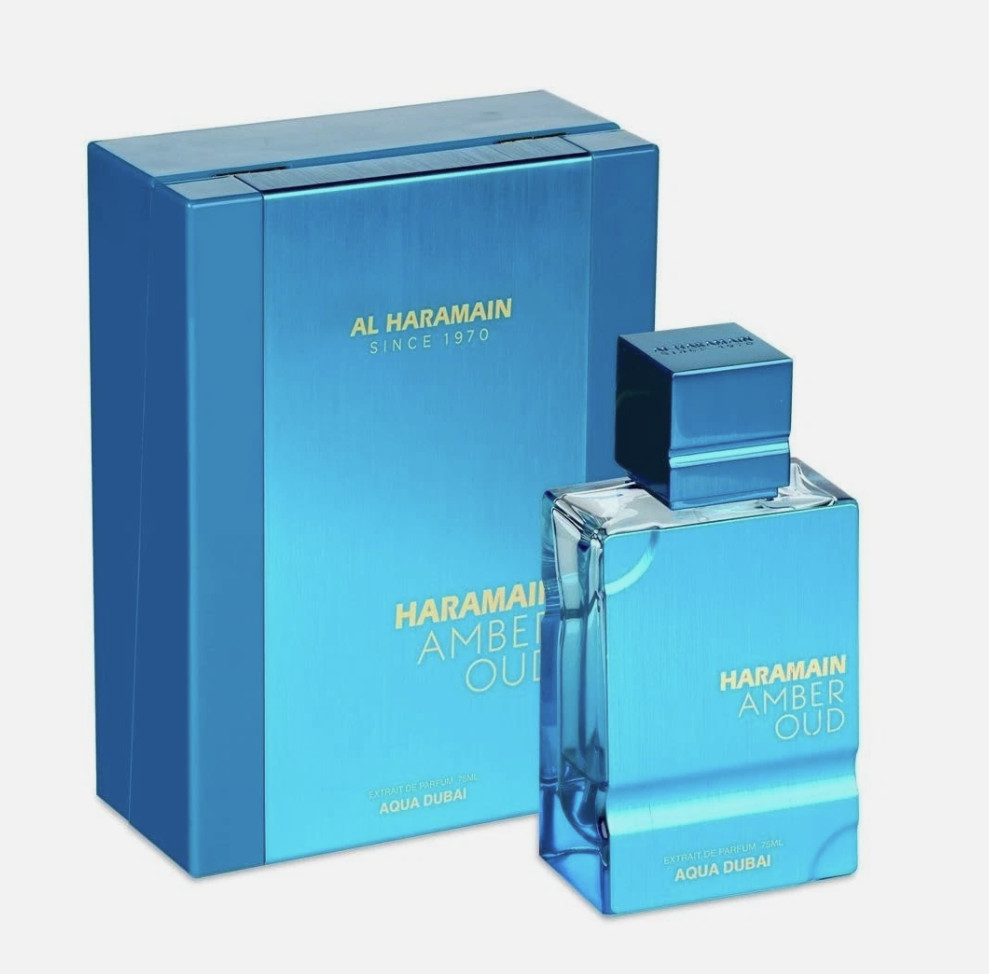 Al Haramain Amber Oud - Aqua Dubai Eau De Parfum- 2 Oz - Spray - Sealed Al Haramain Amber Oud - Aqua Dubai Eau De Parfum- 2 Oz - Spray - Sealed
