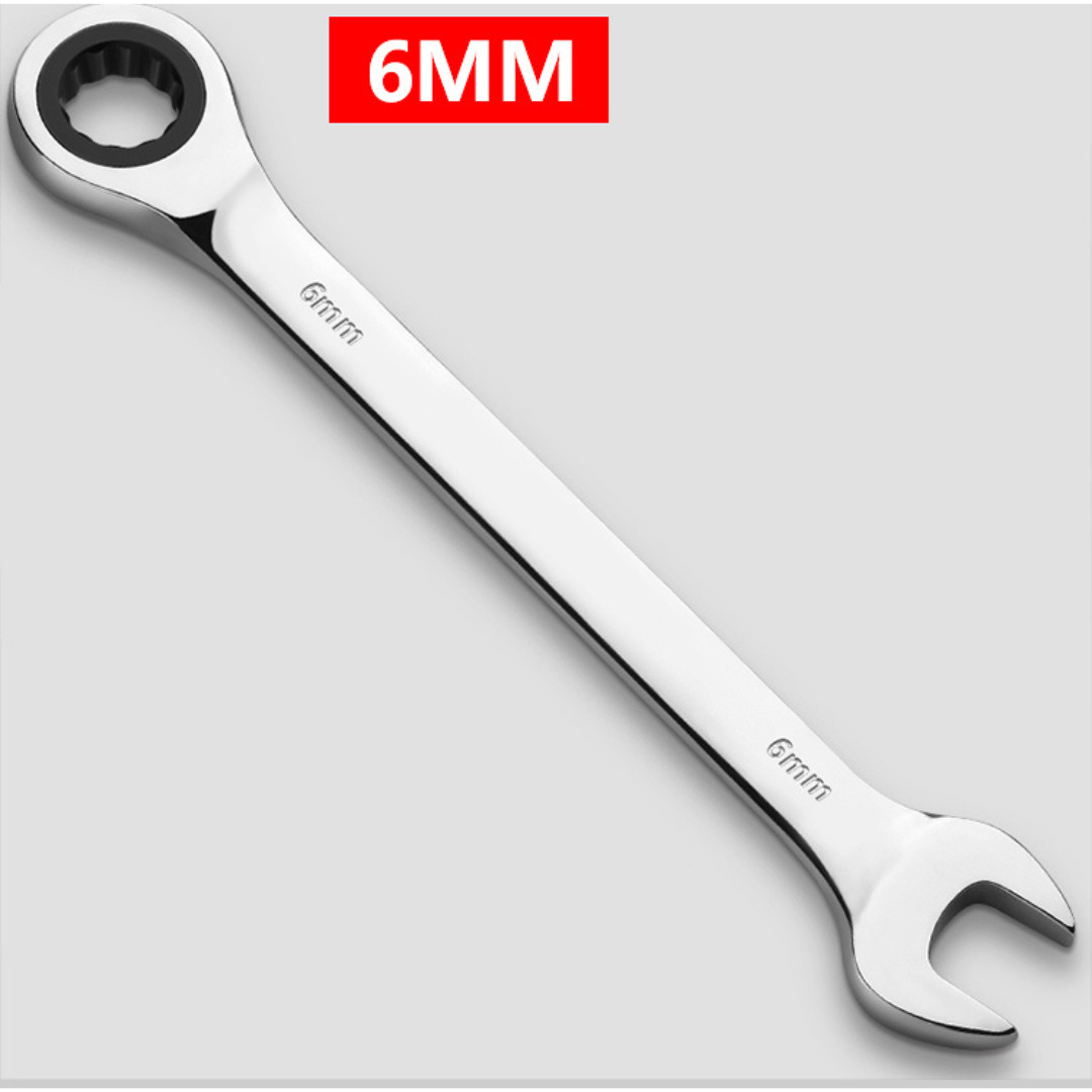 12 Point Metric Ratchet Wrench Combination Spanner Tool Pick Size 8mm to 19mm