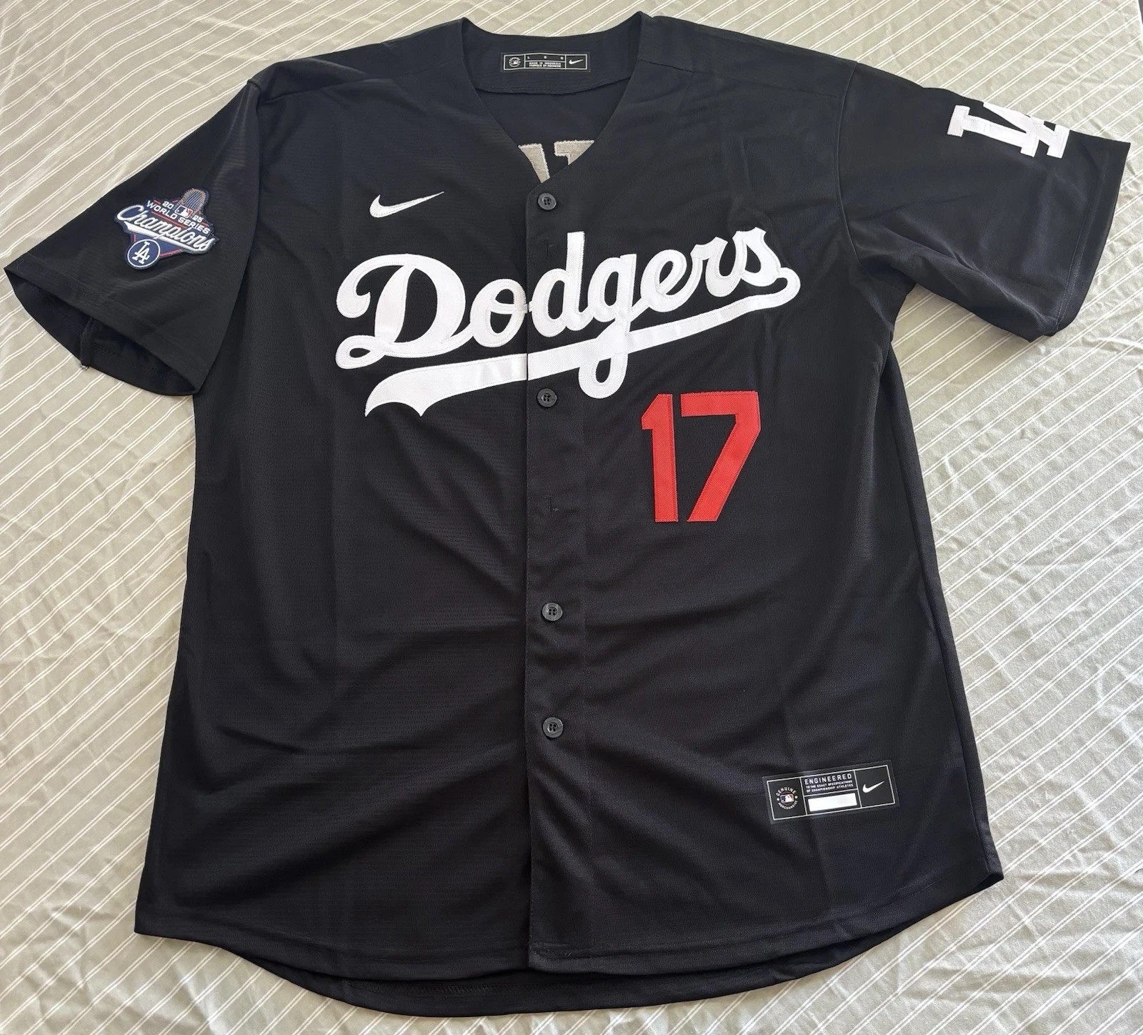NEW Ohtani/Yamamoto Dodgers 2025 World Series Jersey S-3XL