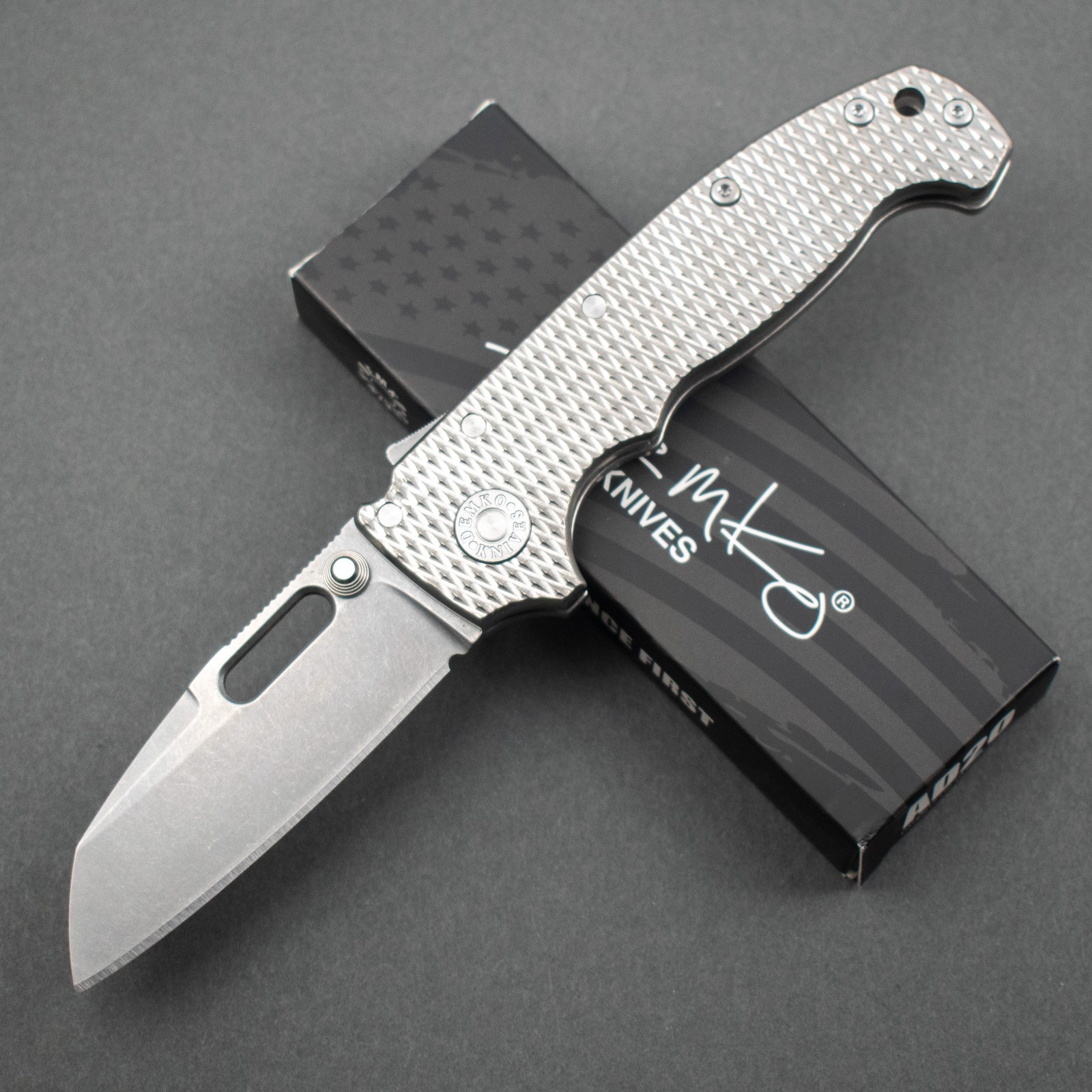 NEW Demko MG AD20 Slim Full Textured Titanium, Cru-Wear Shark Foot, Exclusive