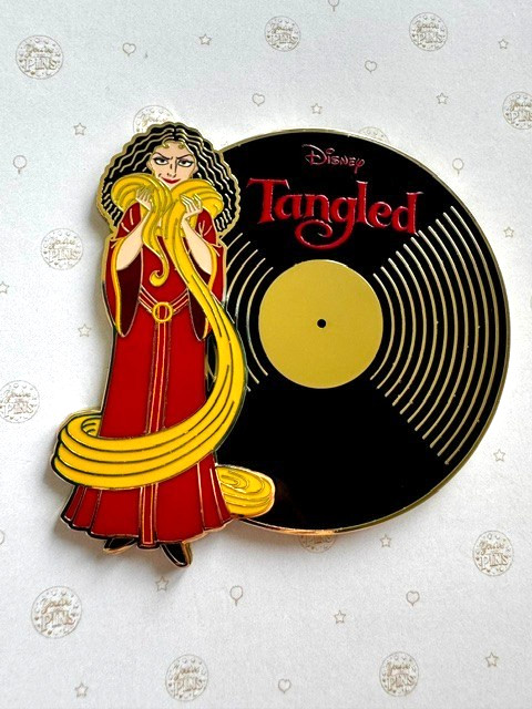 Disney PALM Villains Vinyl Records Mystery Jumbo Pin LE 500 - CHOOSE YOUR OWN