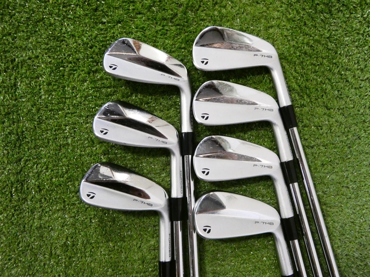 TaylorMade 2023 P7MB Forged Irons 4-P KBS Tour Stiff Steel Excellent TaylorMade 2023 P7MB Forged Irons 4-P KBS Tour Stiff Steel Excellent