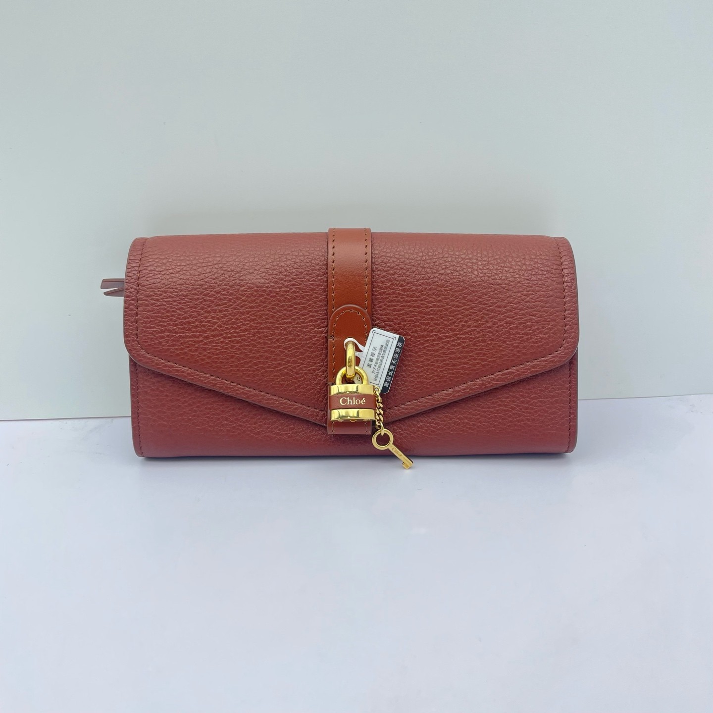 Chloe Pre-Owned Authentic Wallet Brown Free Tracked Shipping