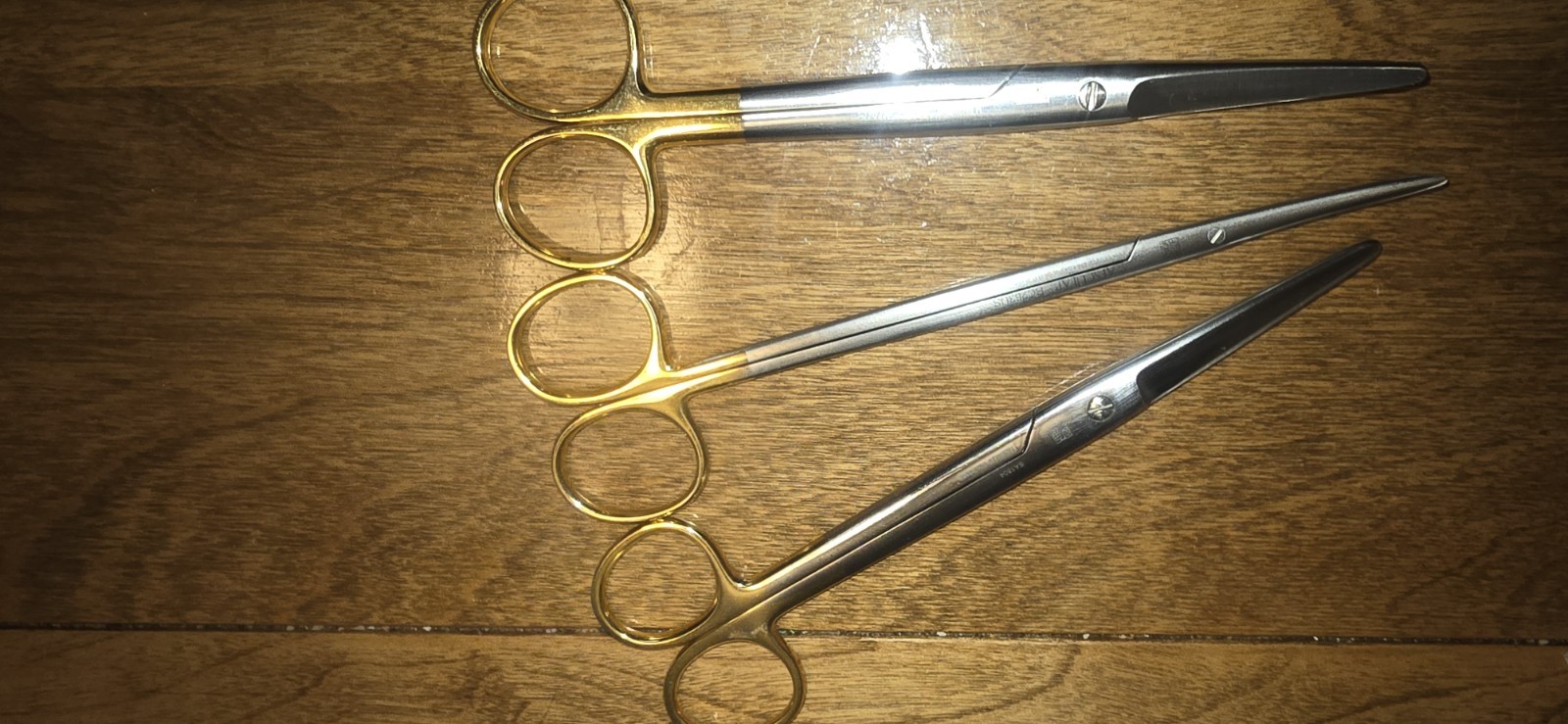 1 V. Mueller Surgical Mayo Scissors SA1814 1 AESCULAP and 1 Alliance total of 3 1 V. Mueller Surgical Mayo Scissors SA1814 1 AESCULAP and 1 Alliance total of 3
