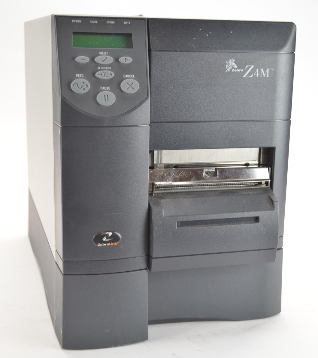 Zebra Z4M DT Direct Thermal 300 DPi Barcode and Label Printer (Z4M00-0001-0000)