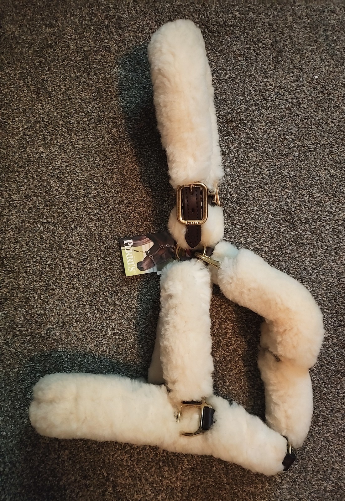 Perri’s Leather Sheepskin Shipping Halter - Oversize *BRAND NEW* Perri’s Leather Sheepskin Shipping Halter - Oversize *BRAND NEW*