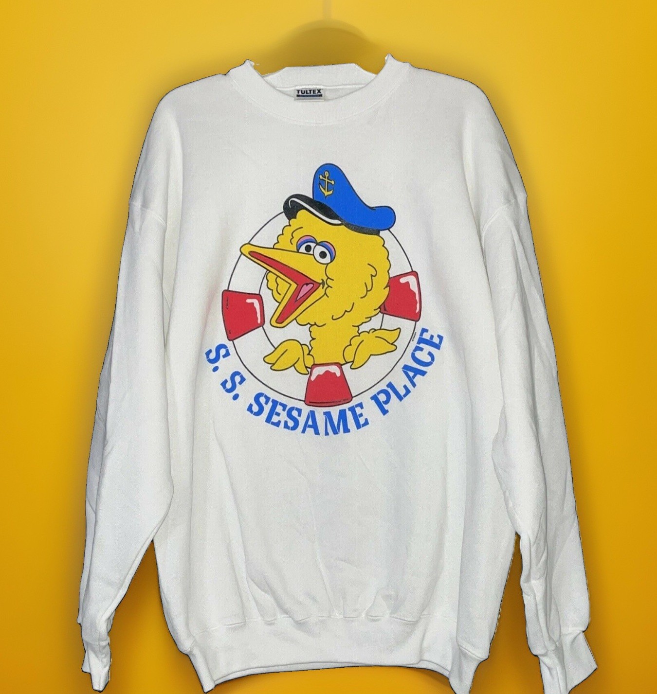 Vintage 2002 Big Bird Sesame Place Sweatshirt Top Langhorne PA Womens X-large Vintage 2002 Big Bird Sesame Place Sweatshirt Top Langhorne PA Womens X-large