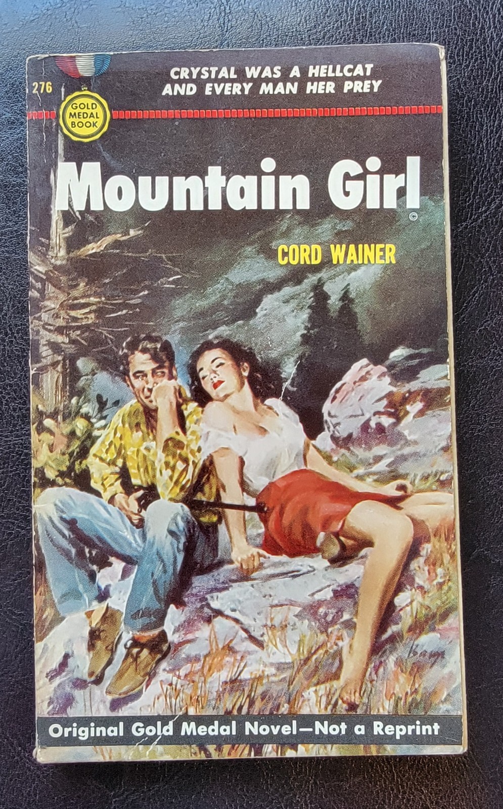 Mountain Girl Cord Wainer Gold Medal 276 PBO 1st 1952 Hillbilly Noir Barye GGA