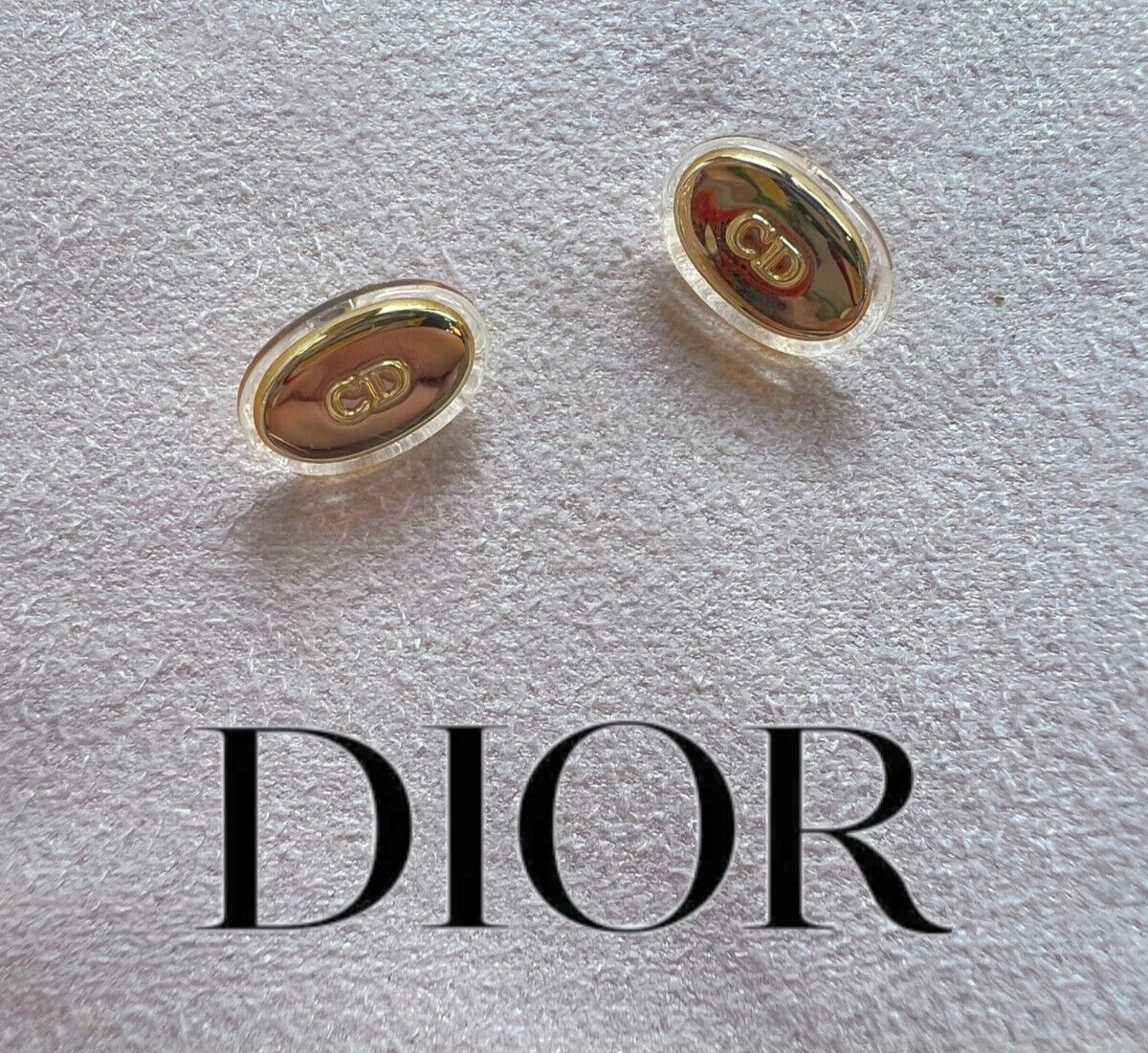 New Replacement Authentic Christian Dior Nose Pads for Glasses Gold US Seller New Replacement Authentic Christian Dior Nose Pads for Glasses Gold US Seller