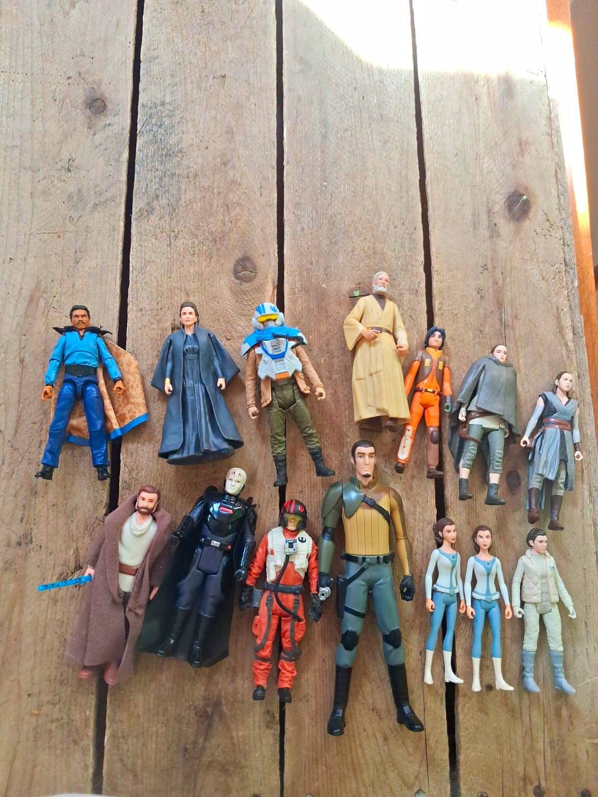 Hasbro Star Wars Action Figure Mixed Lot 12 Pc Unboxed Obi-Wan Kenobi Hasbro Star Wars Action Figure Mixed Lot 12 Pc Unboxed Obi-Wan Kenobi